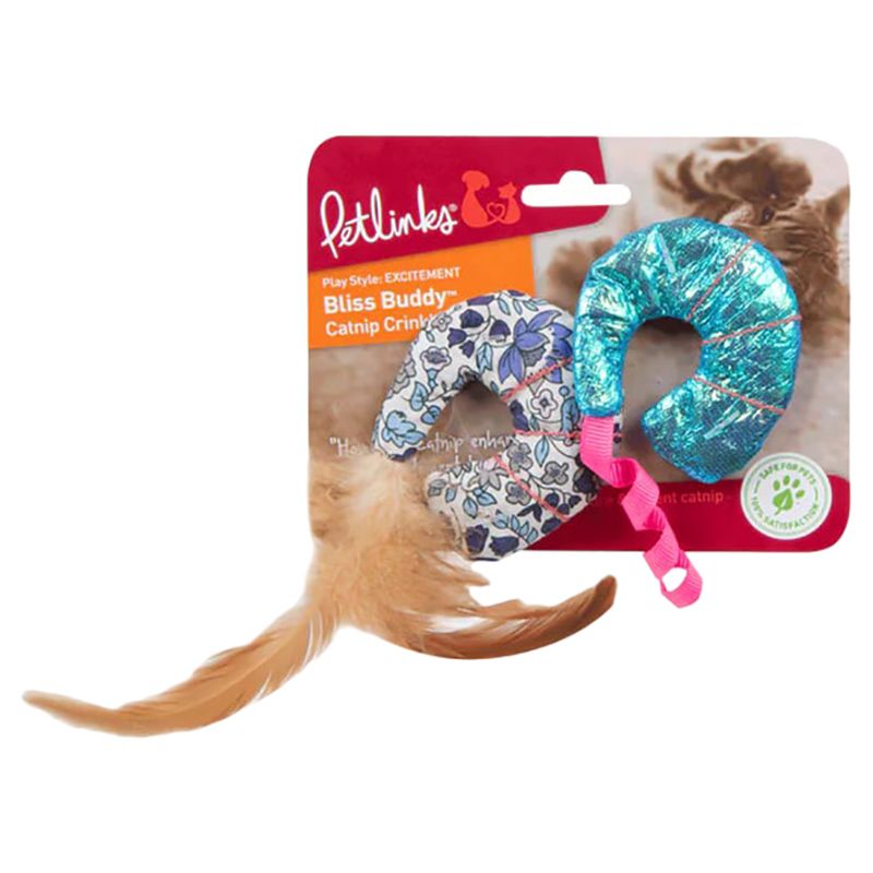 Petlinks - Bliss Buddy Shrimp Cat Toys - Set of 2