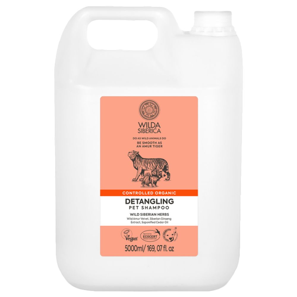 Wilda Siberica - Controlled Organic Detangling Pet Shampoo 5L