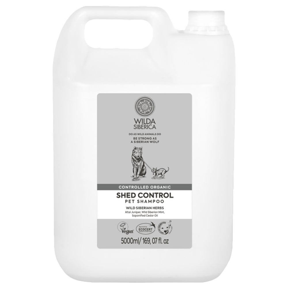 Wilda Siberica - Controlled Organic Shed Control Pet Shampoo 5L