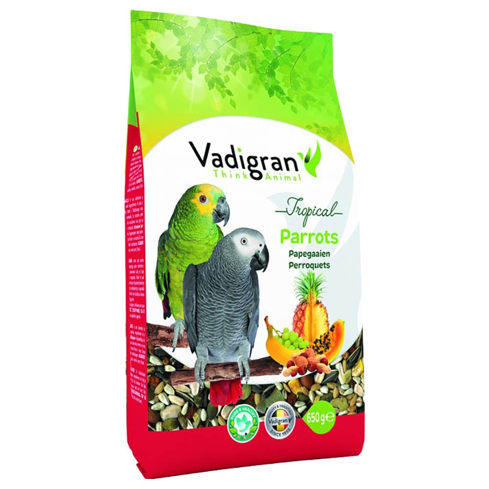 Vadigran - Parrot Tropical 650g With Mix Fruits