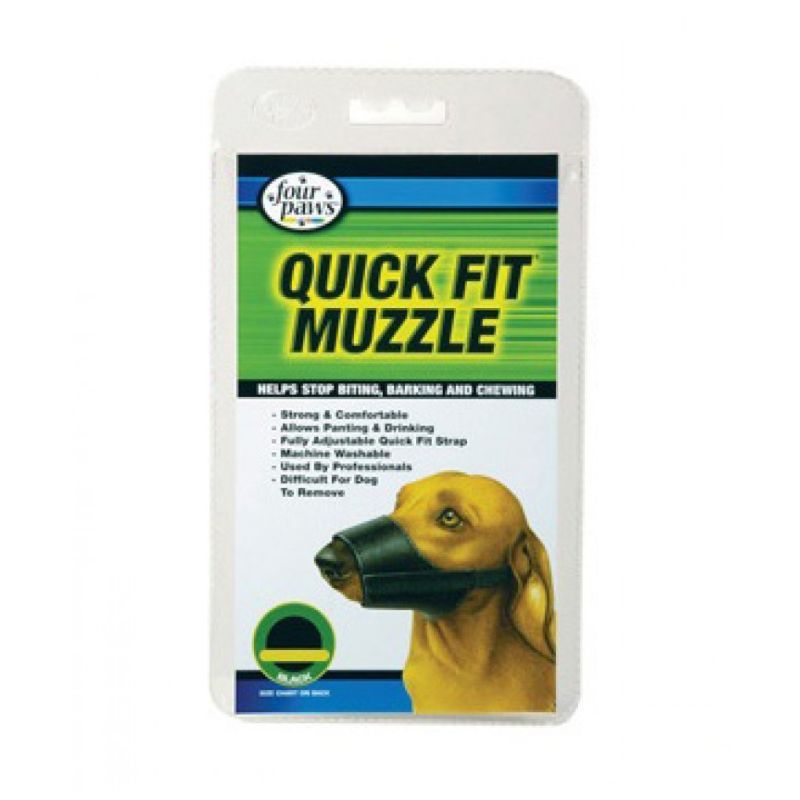 Four Paws - Quick Fit Muzzle Medium-Short Snout Size 3XL