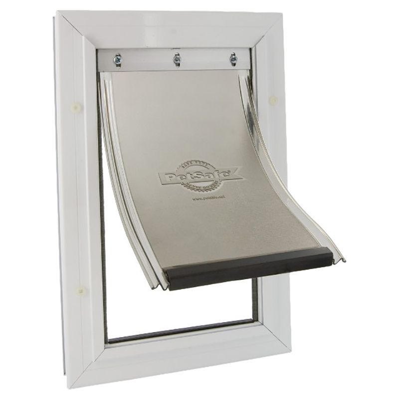 PetSafe - Aluminium Pet Door - Small - White