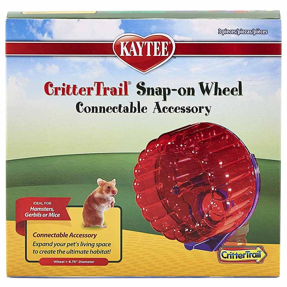 Kaytee - Crittertrail Snap-On Wheel Accessory - Red