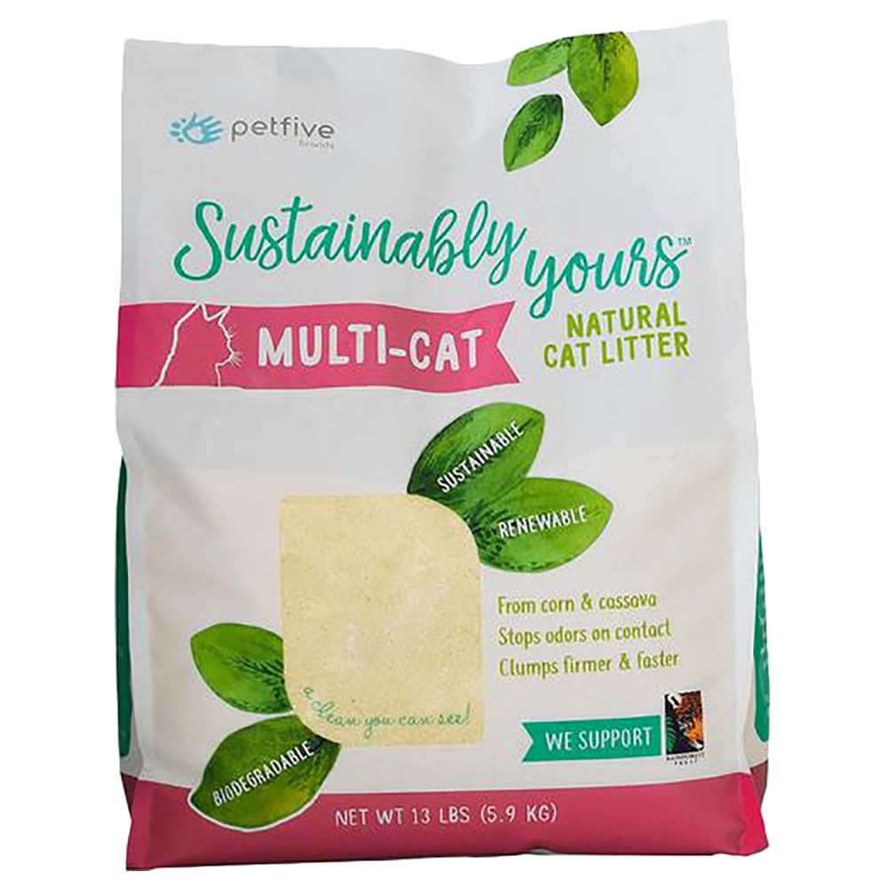 Sustainably Yours - Natural Cat Litter - 5.9Kg