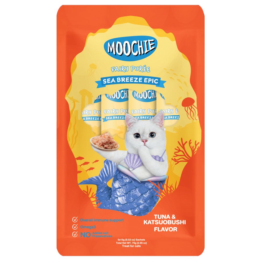 Moochie - Sea Breeze Epic Treat - Tuna & Katsuobushi - 15g