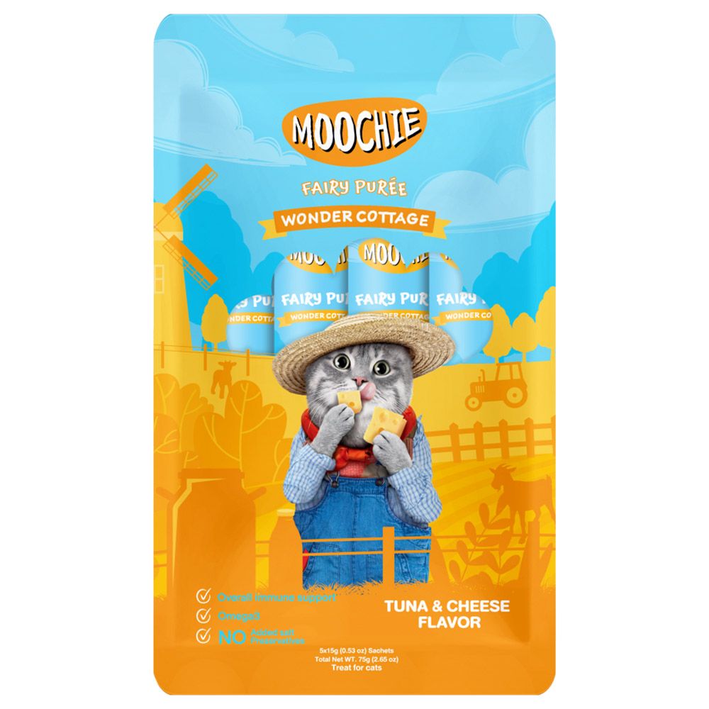 Moochie - Wonder Cottage Treat - Tuna & Cheese - 15g