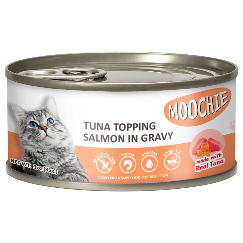 Moochie - Tuna Topping Salmon Can - 85g