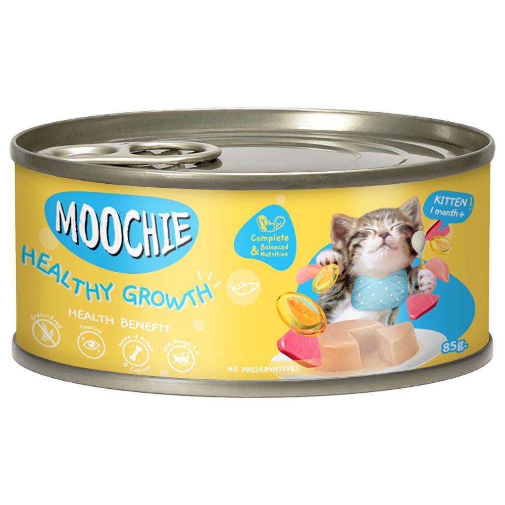 Moochie - Kitten Mousse Tuna & Chicken Recipe Can - 85g