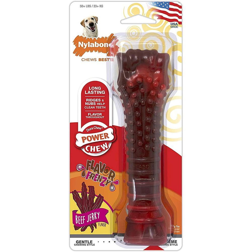 Nylabone - Power Chew Textured Beef Jerky Flavor