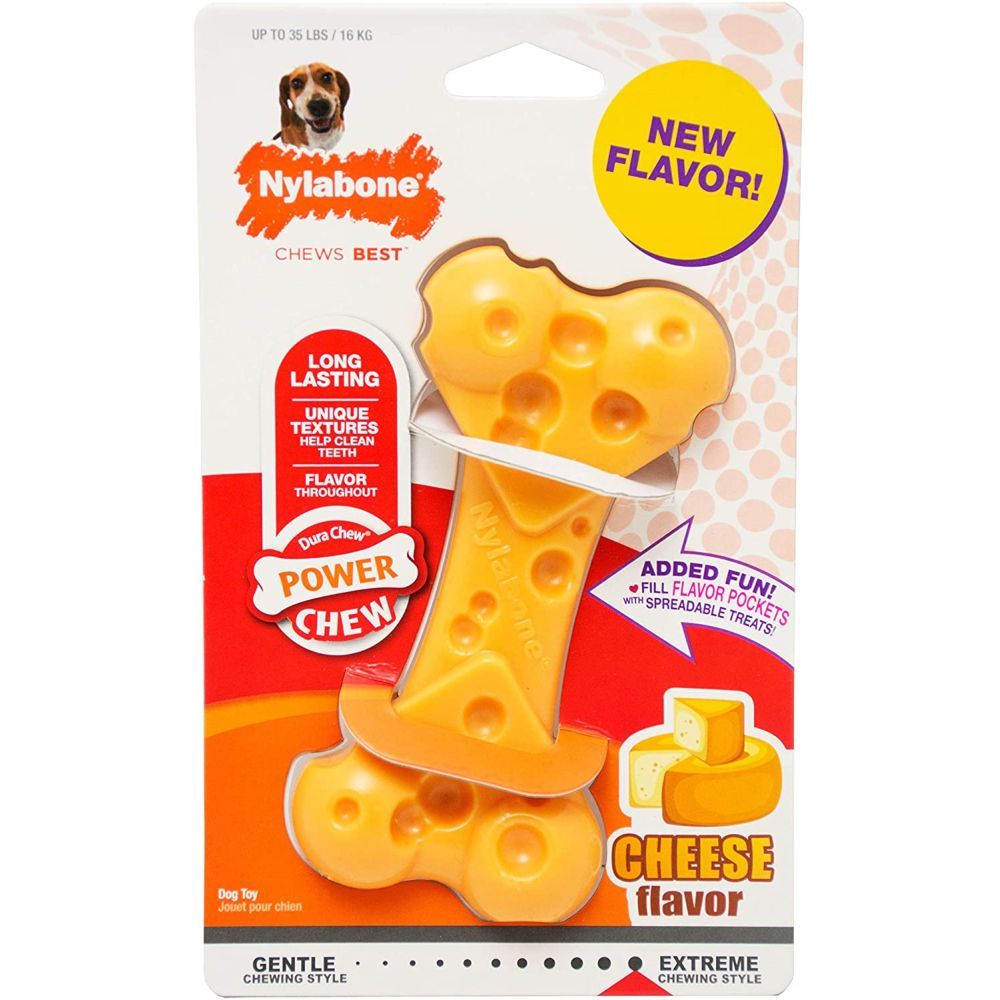 Nylabone - Dura Chew Cheese Flavor Bone