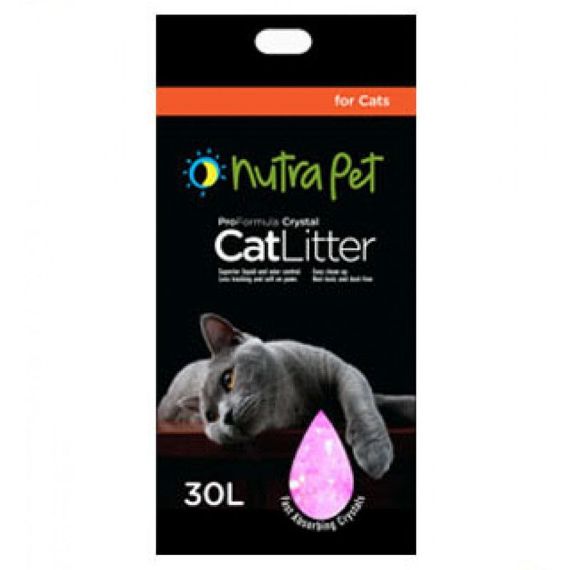 NutraPet - Cat Litter Silica Gel 30L 20kg Scented Aloe Vera