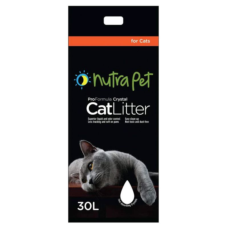 NutraPet - Cat Litter Silica Gel 30L Lavender Scent