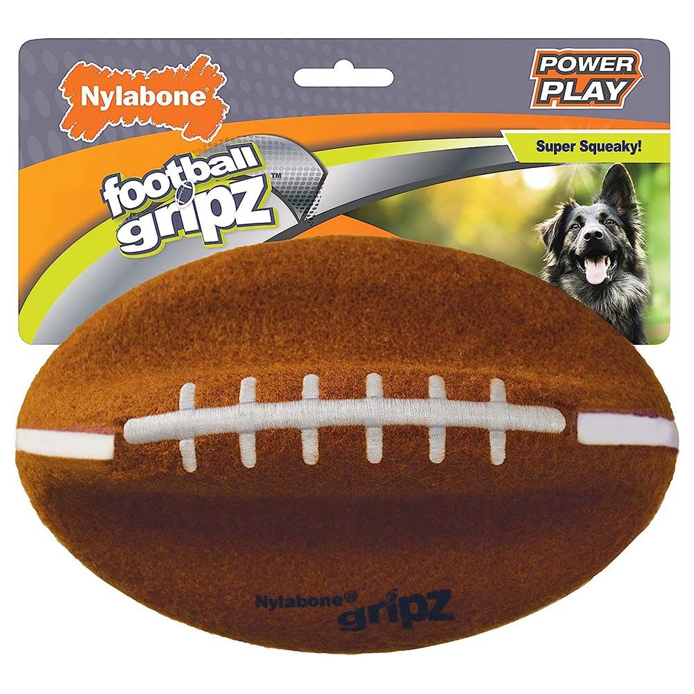 Nylabone - Play Football - 8-Inch - Brown