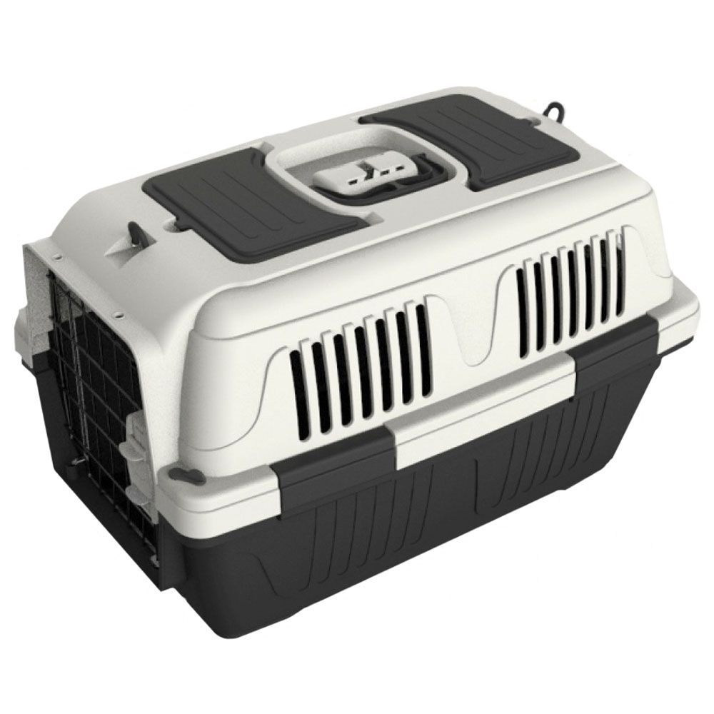 NutraPet - Dog & Cat Carrier Closed Top Dark Grey