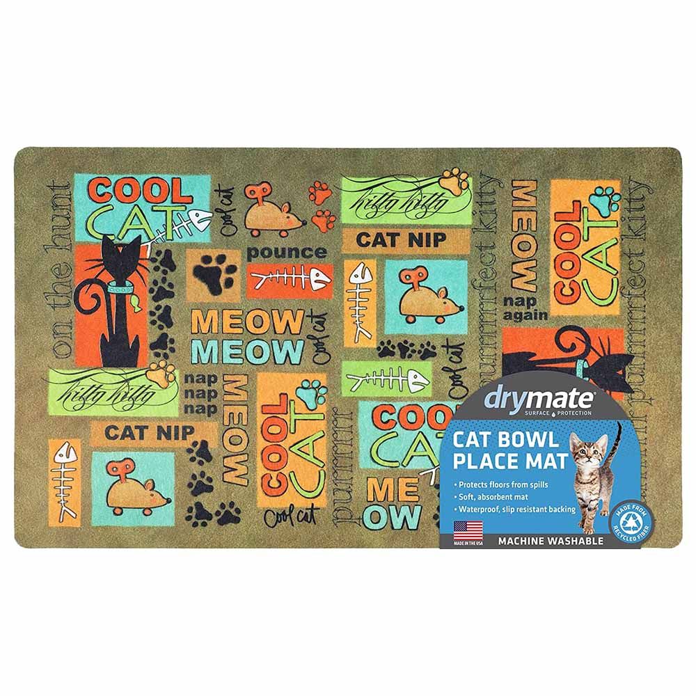 Drymate - Mat For Cats - Cool Cat Brown