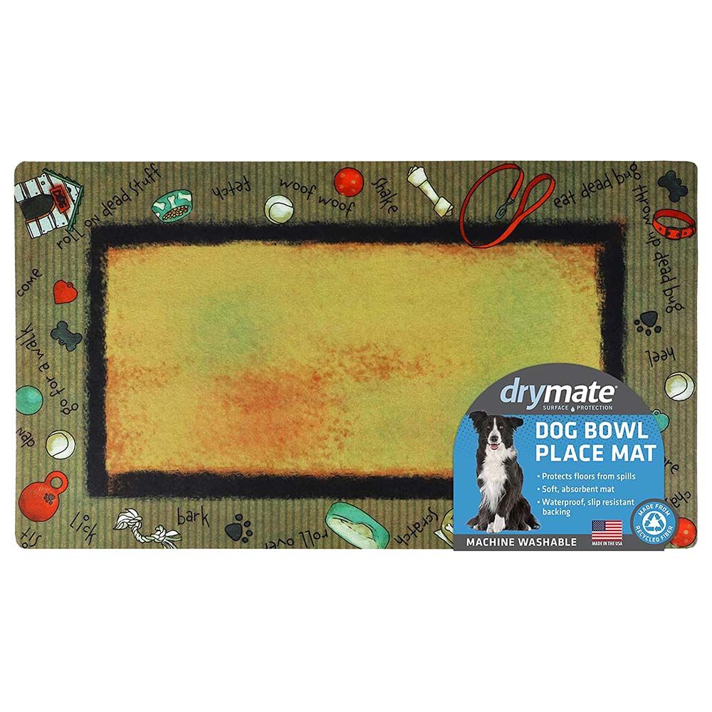 Drymate - Mat For Dogs - Green Best Friend