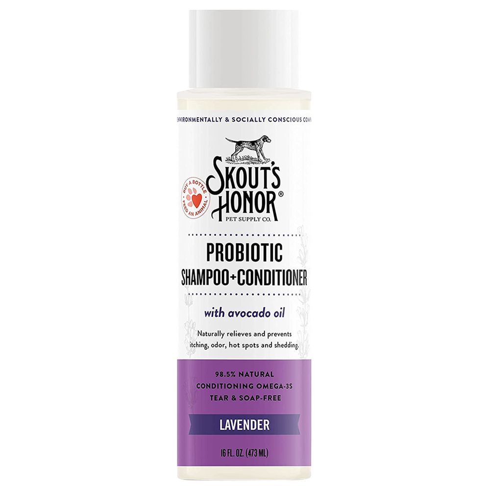 Skout's Honor - Pet Probiotic Shampoo & Conditioner 475ml - Lavender