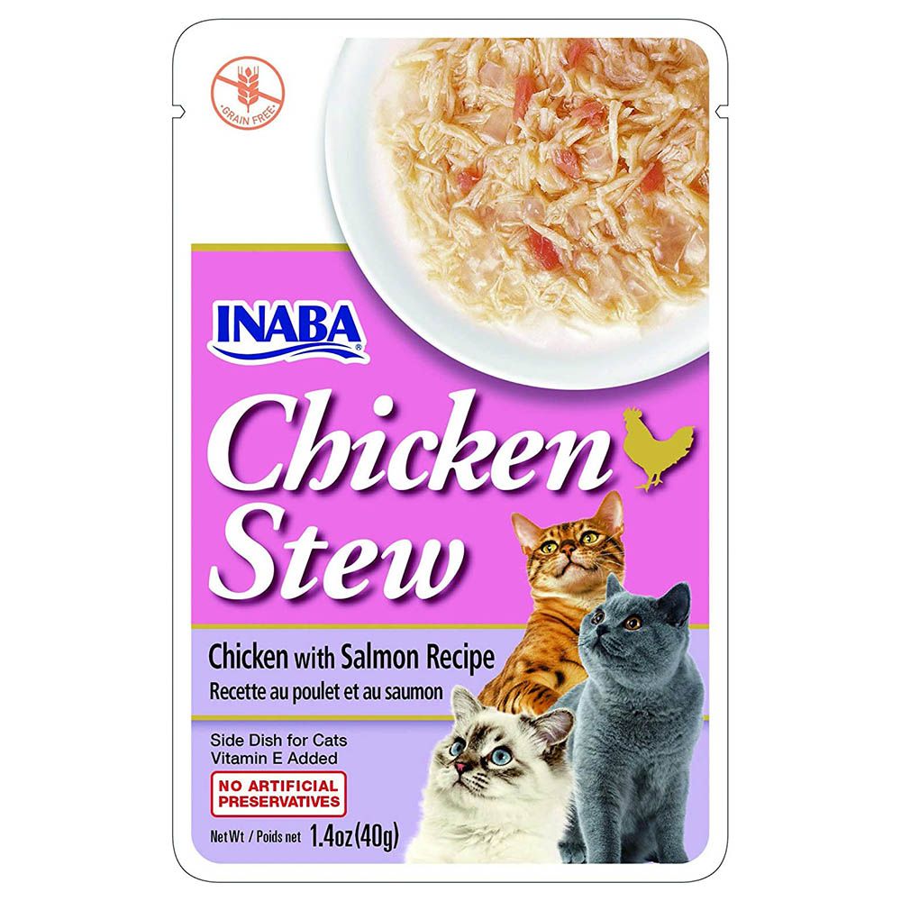 Inaba - Chicken & Salmon Recipe for Cats - 40G