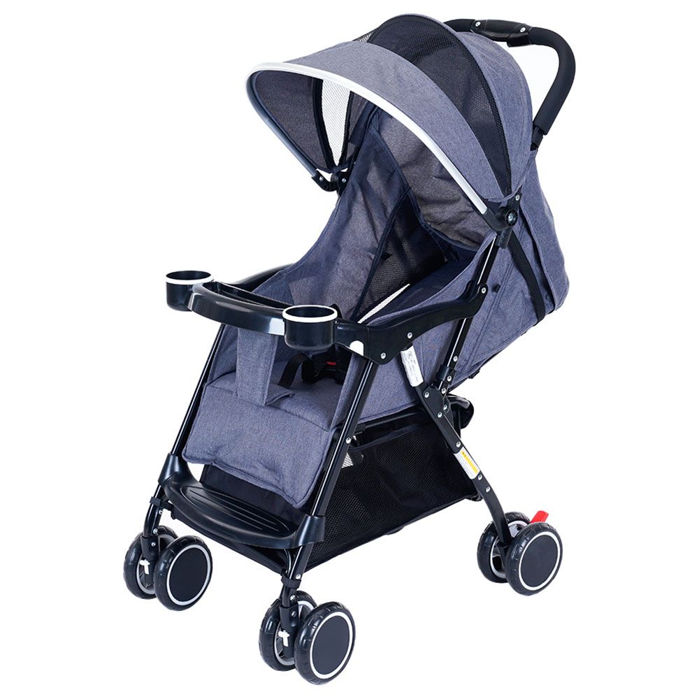 Uniqoo - HY Portable Stroller - Navy Blue