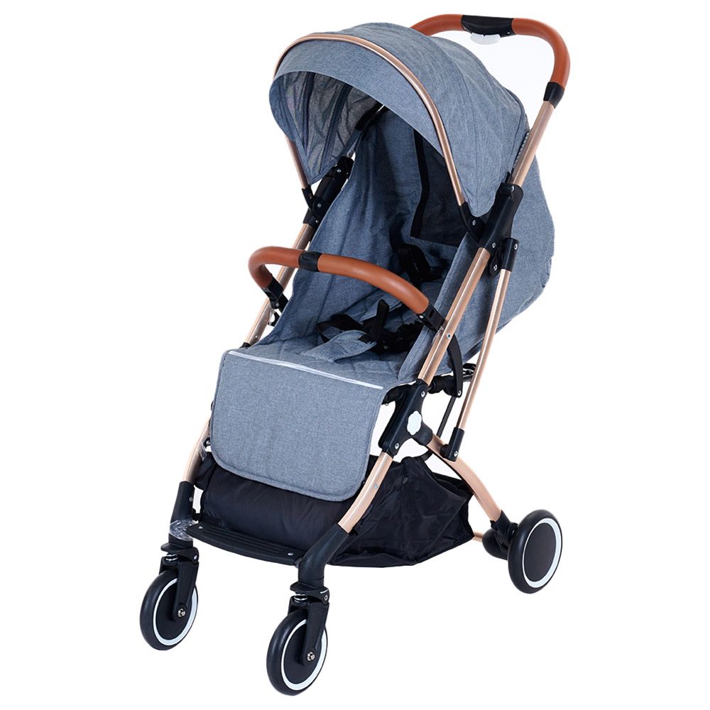 Uniqoo - HY Classic Stroller - Dark Grey