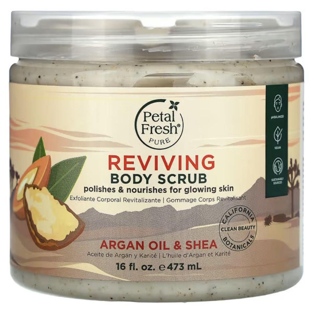 Petal Fresh - Pure Argan Oil & Shea Body Scrub 473ml