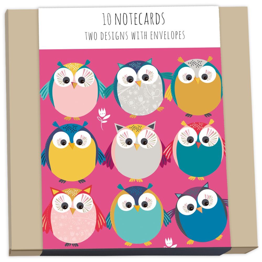 Otter House - Square Notecard - Pack Of 10 - Little Owls