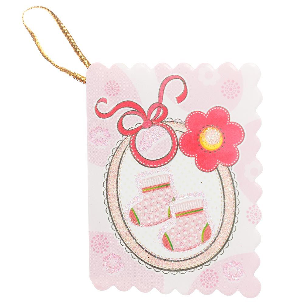 Pinak - Girl Socks Gift Tag