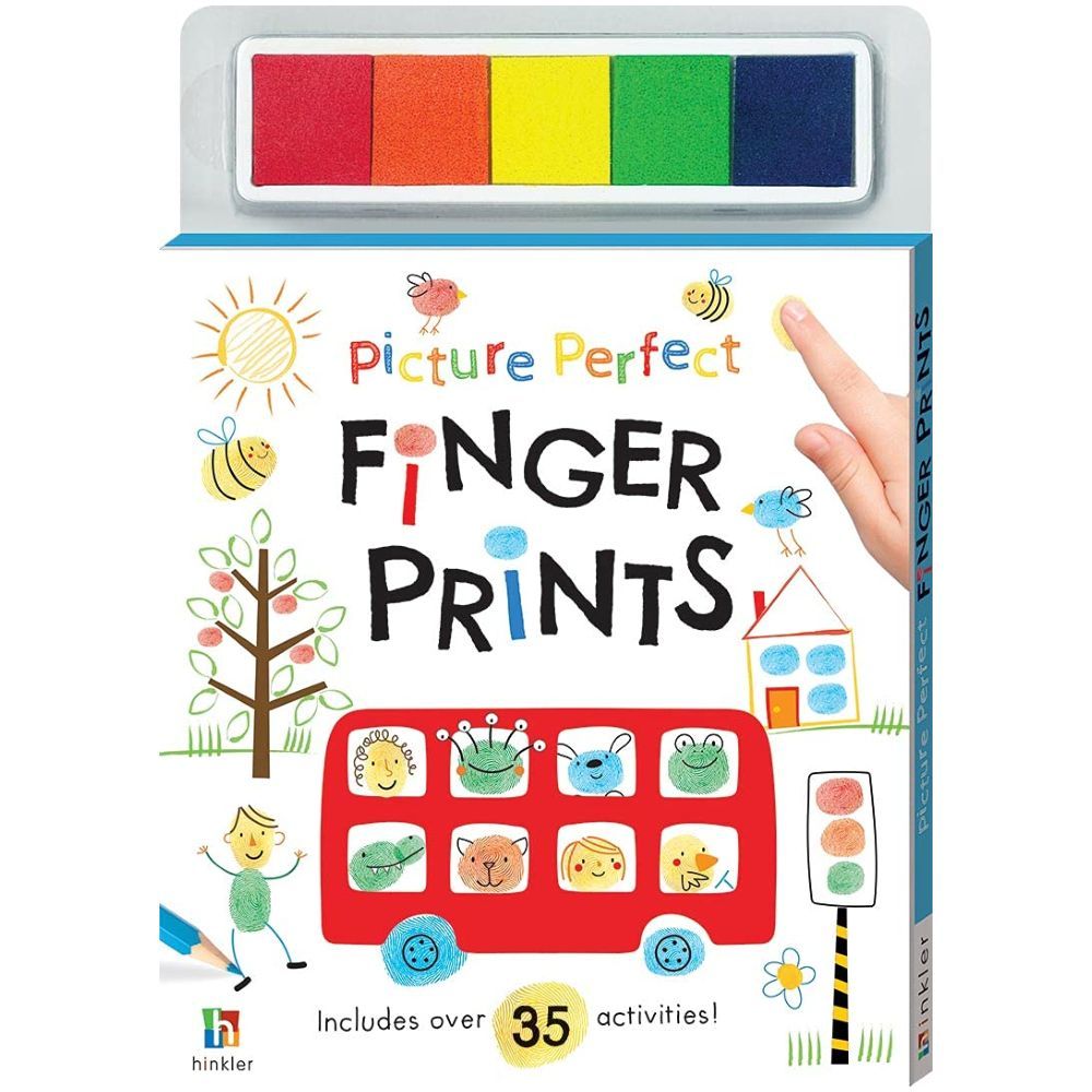 كتاب أنشطة Finger Print Art Picture Perfect