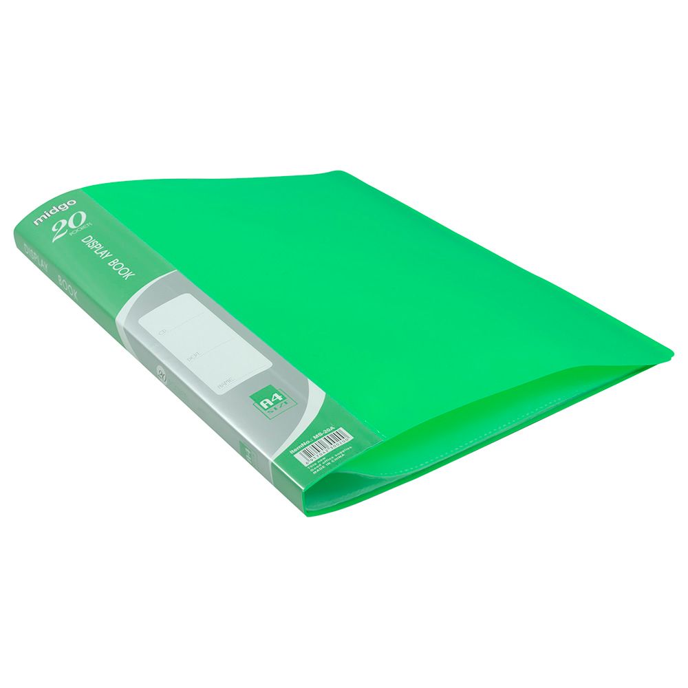 Pinak Sparkles - 20 Inner Sheet Folder - Green