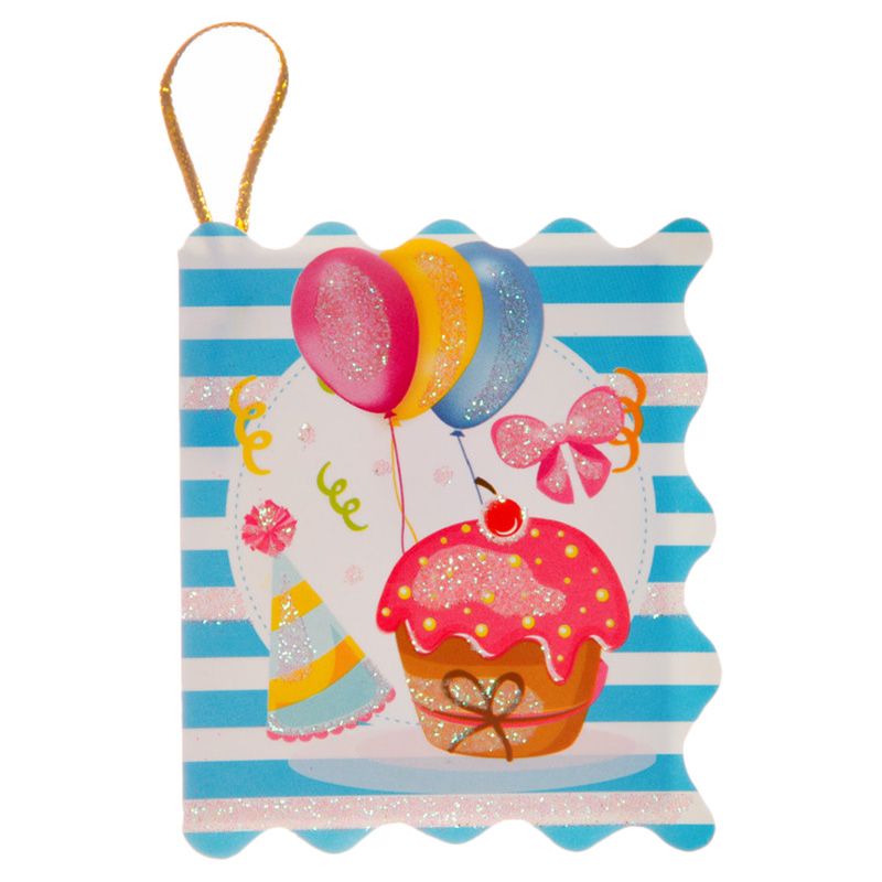 Pinak - Striped Cupcake Tag 