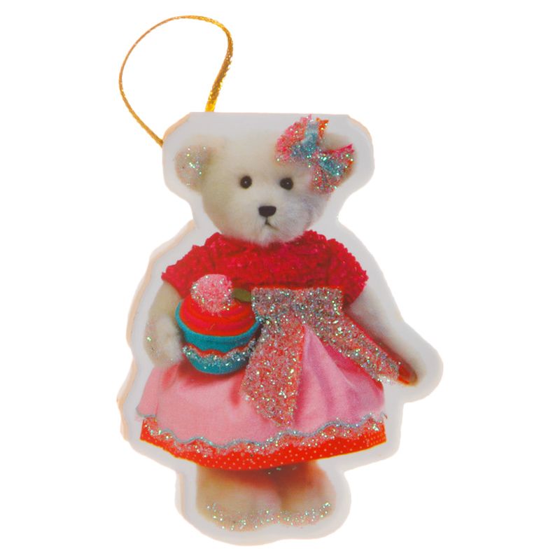 Pinak - Teddy Holding Cupcake Tag