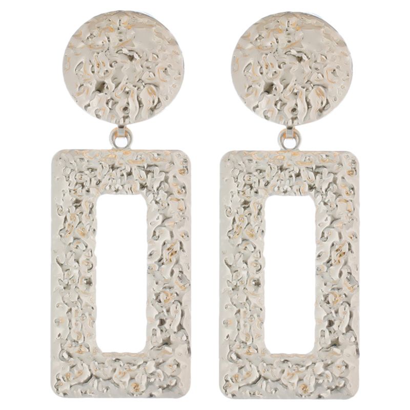 Pinak - Rectangular Dangling Earrings