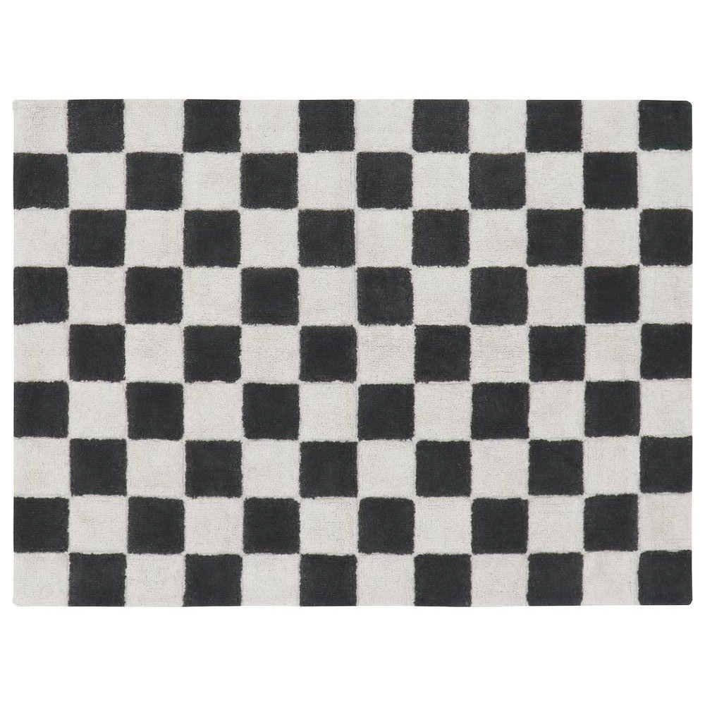 Lorena Canals - Washable Rug Kitchen Tiles - Dark Grey