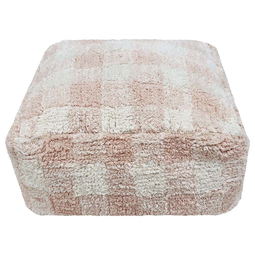 Lorena Canals - Pouf Vichy - Rose