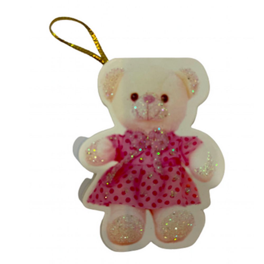 Pinak - Pink Frock Teddy Tag