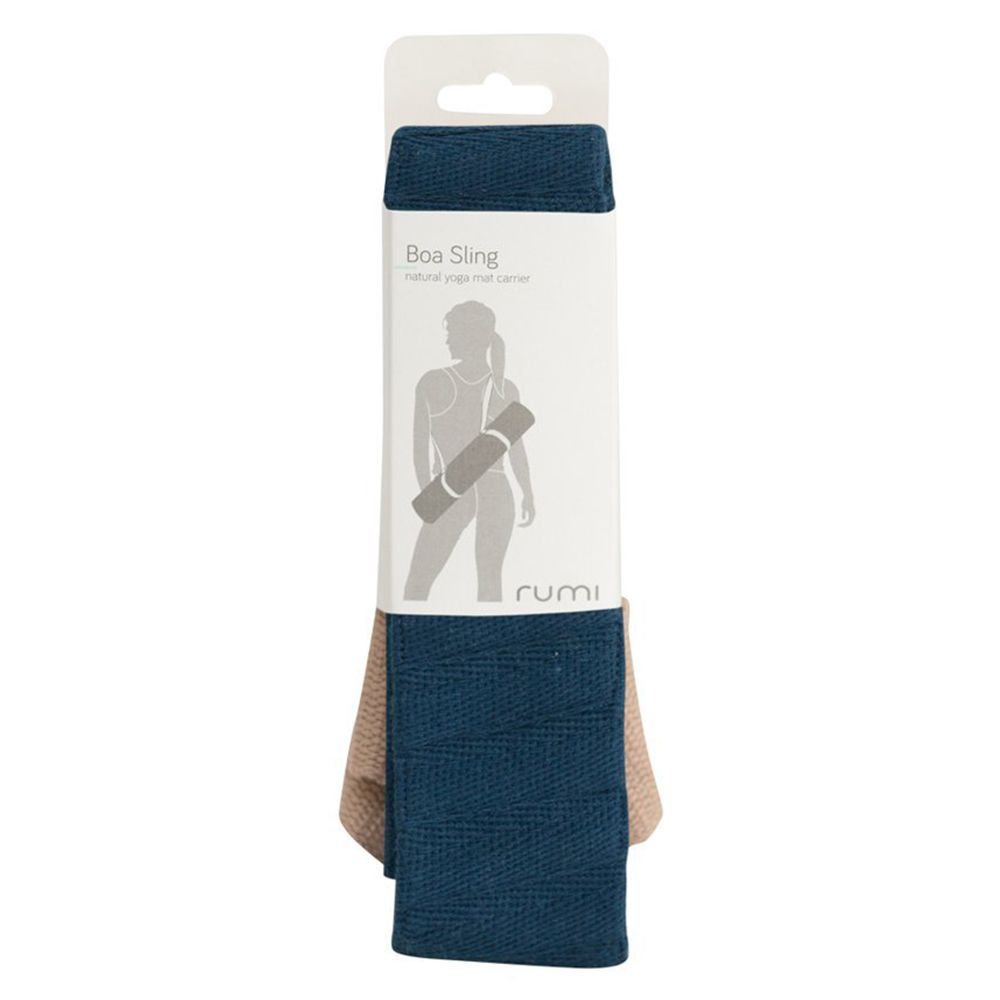 Rumi Earth - Boa Sling Yoga Mat Carrier - Midnight