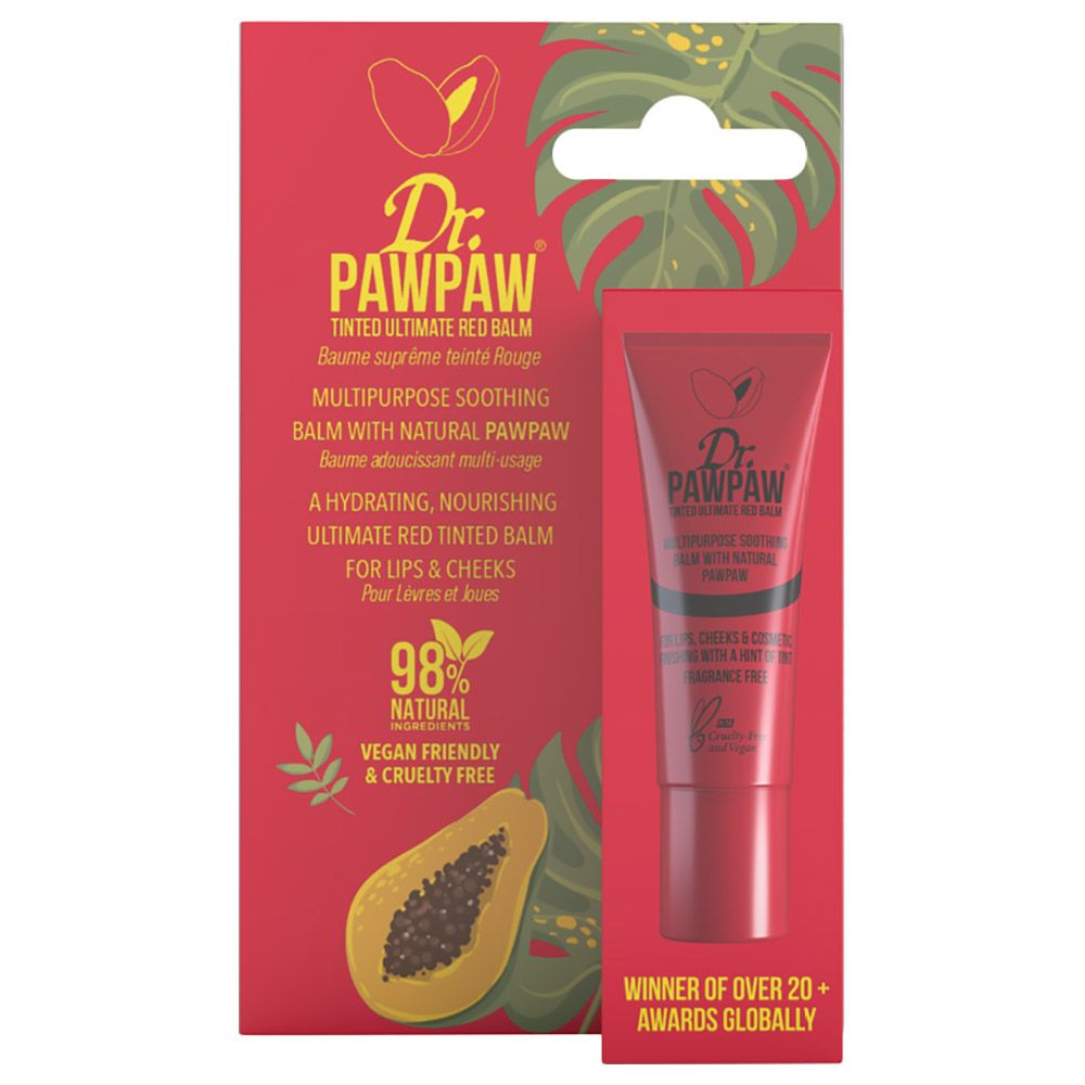 Dr. Pawpaw - Tinted Ultimate Red Balm - 10 Ml