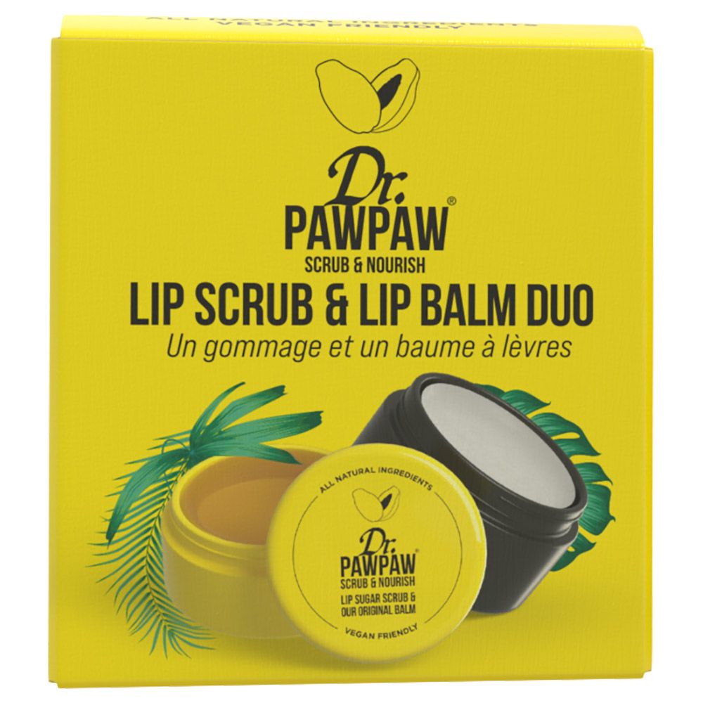 Dr. Pawpaw - Lip Scrub & Lip Balm Duo - 16 G