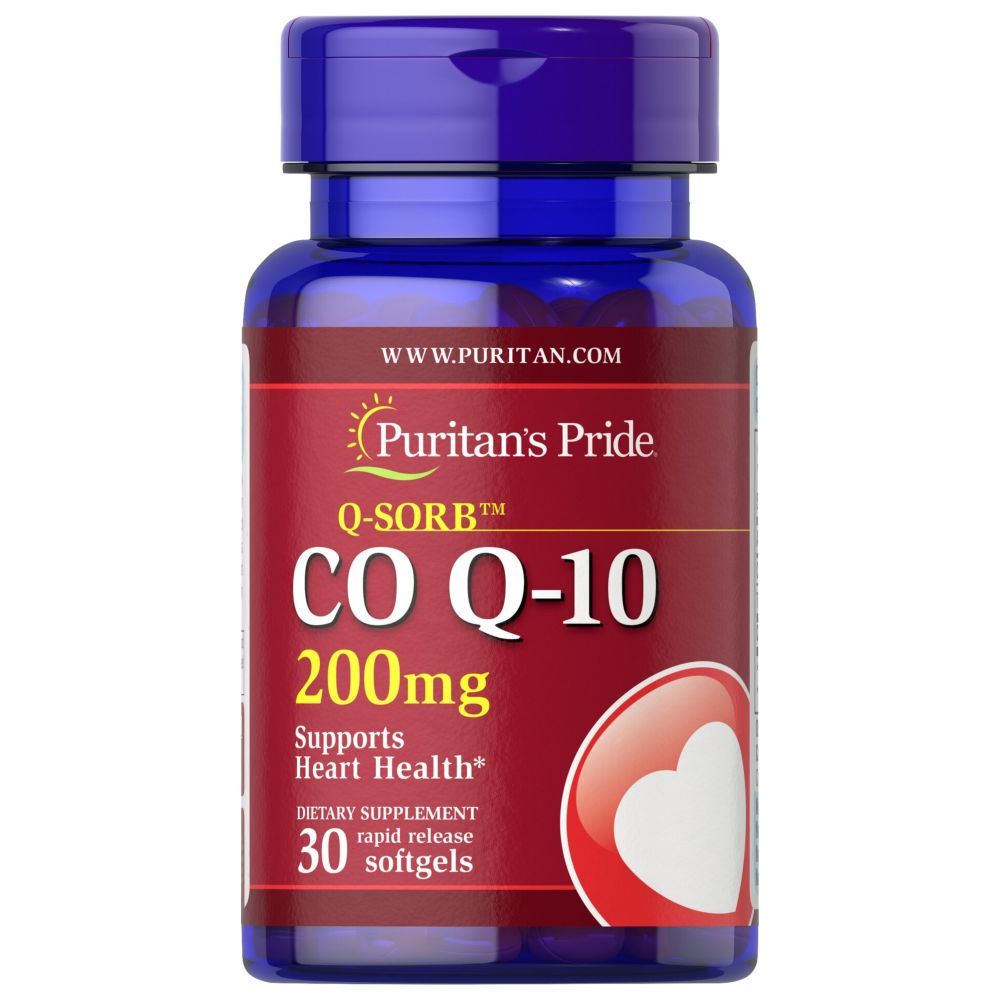 Puritan Pride - Q-Sorb Co Q-10 200mg - 30 Softgels