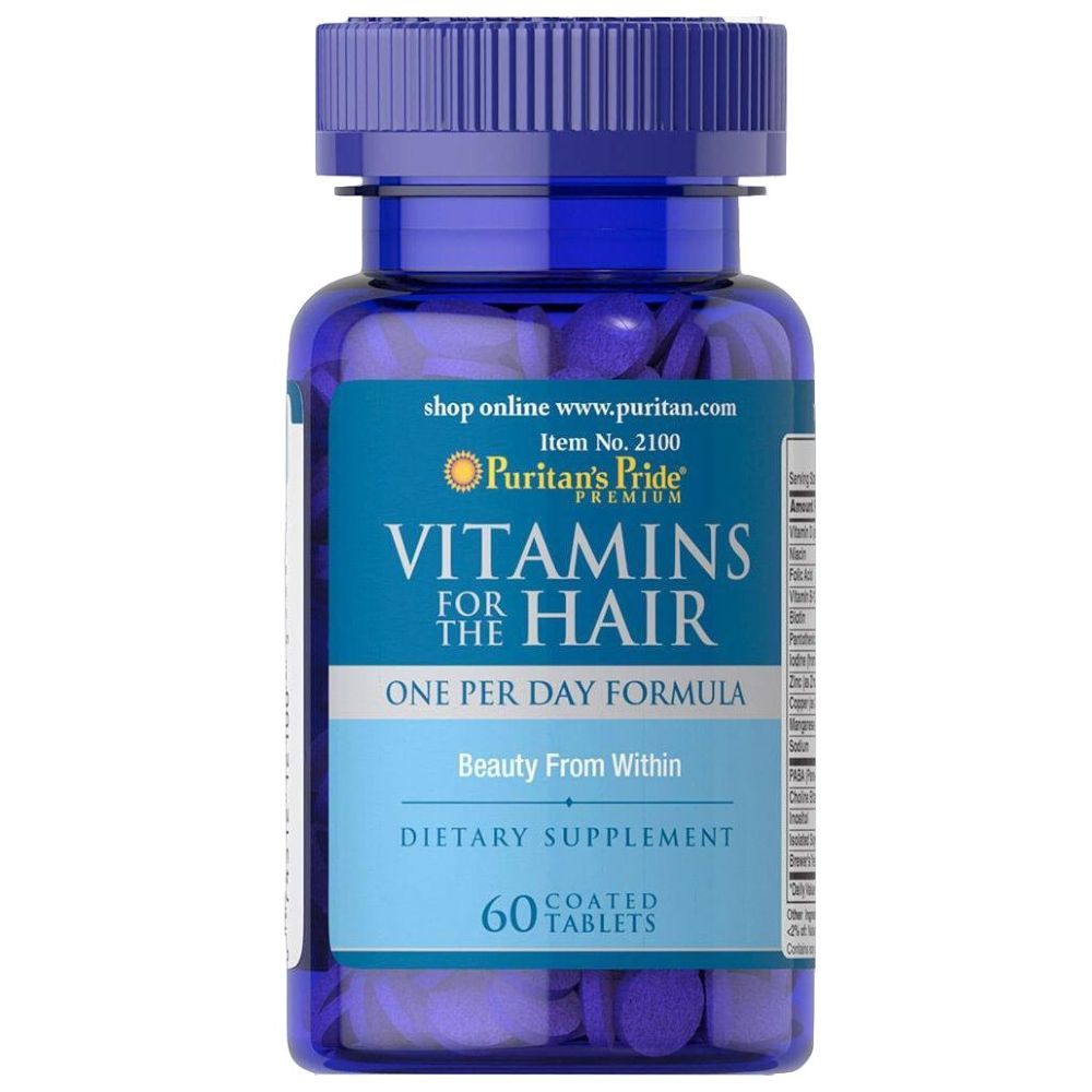 Puritan Pride - Vitamins For The Hair - 60 Tablets