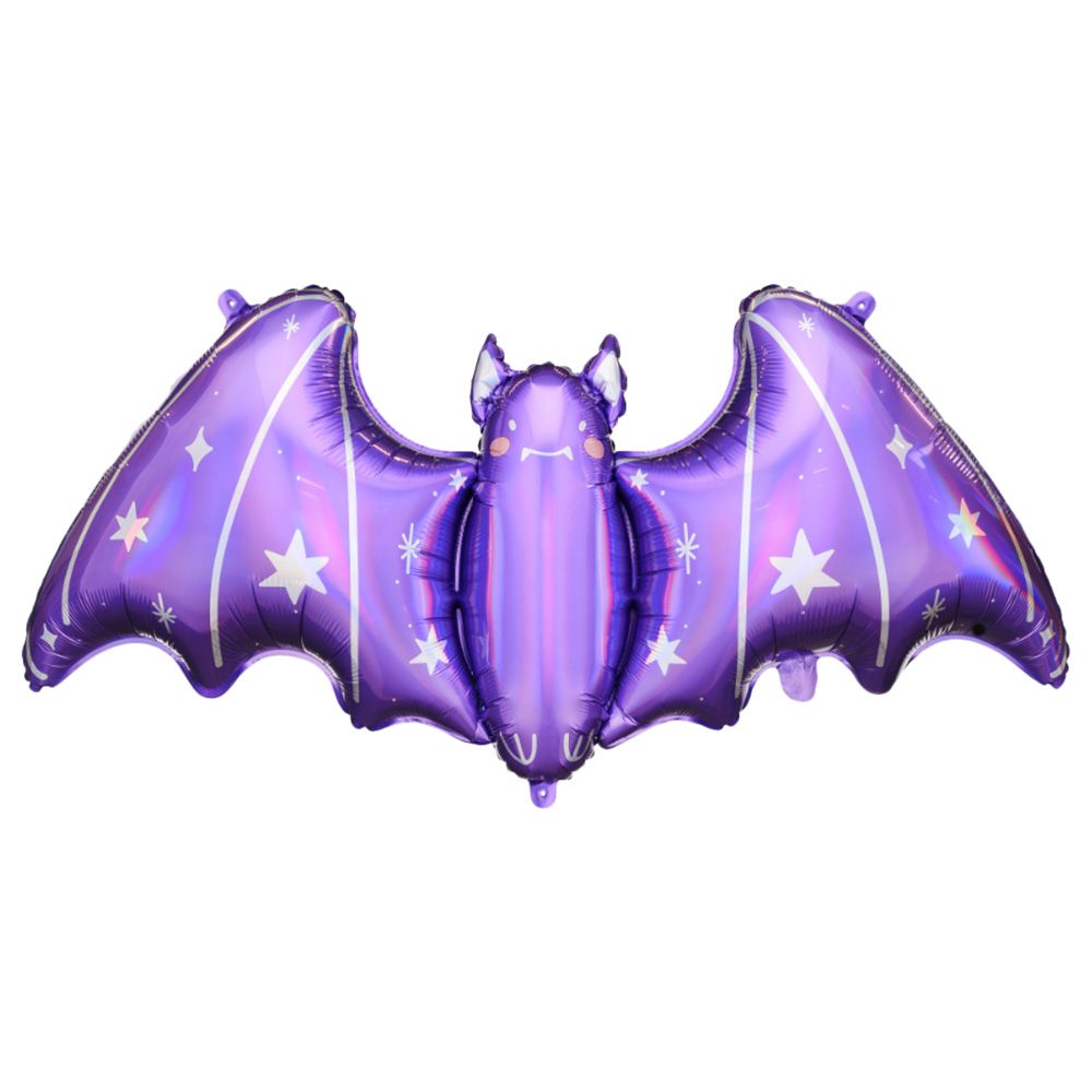 Party Deco - Foil Balloon - Bat - Purple