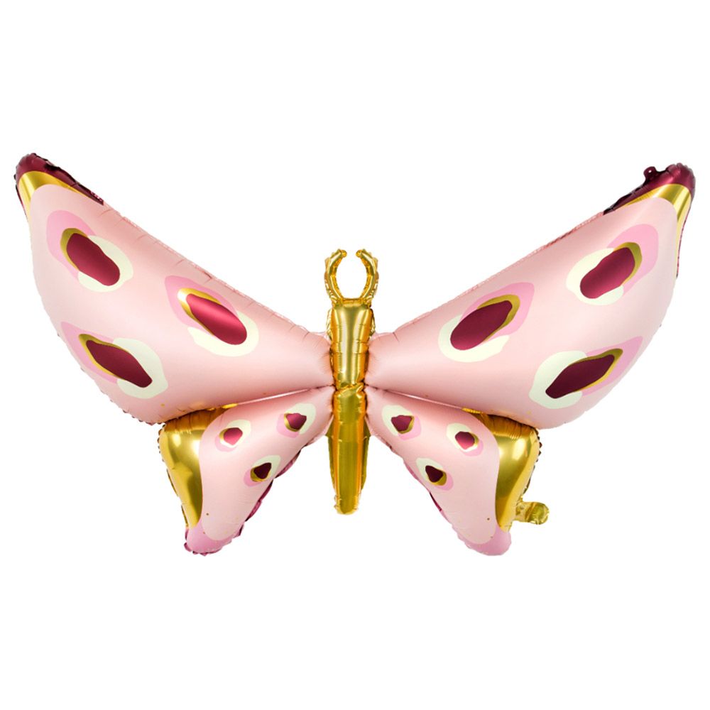 Party Deco - Foil Balloons - Butterfly - Pink