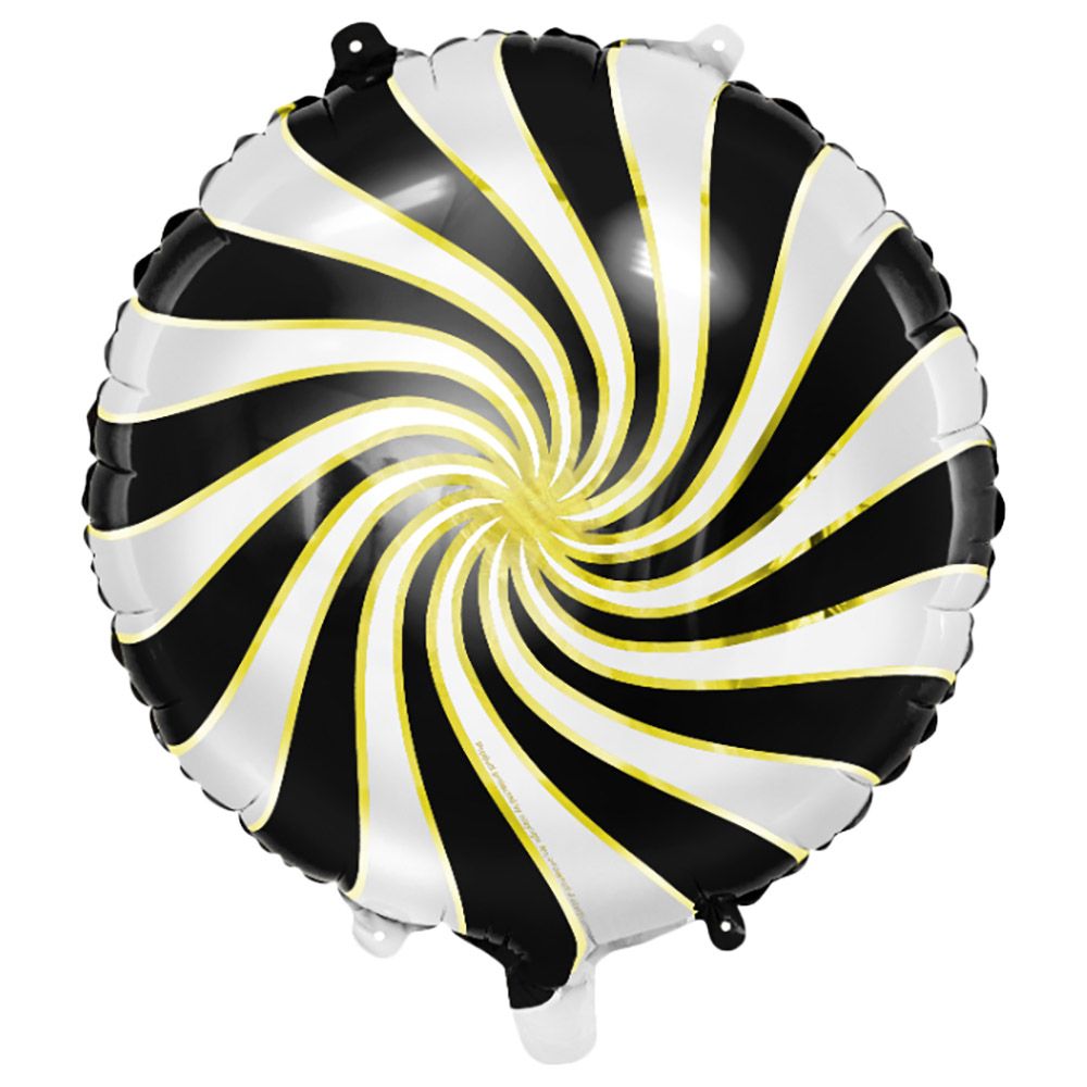 Party Deco - Candy Foil Balloon - Black