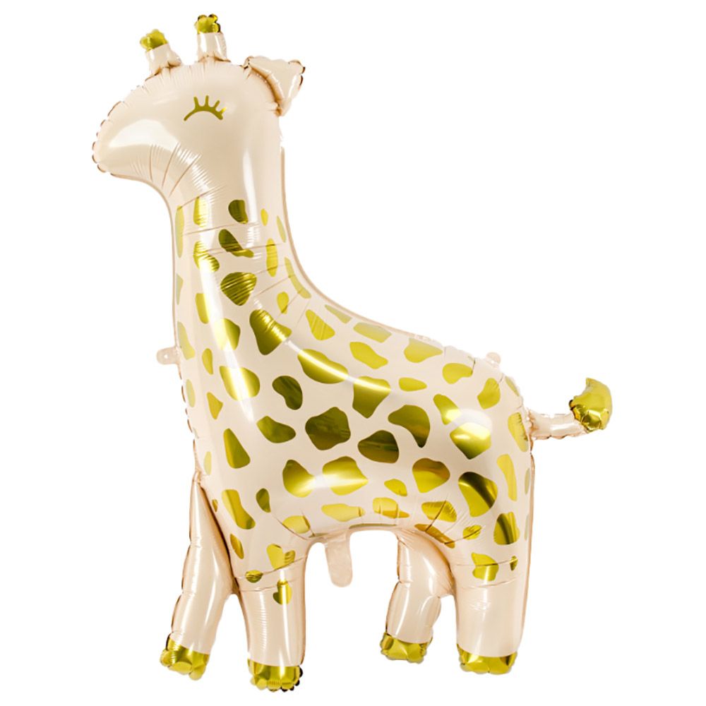 Party Deco - Foil Balloon - Giraffe - Pink