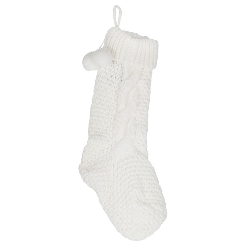 Ginger Ray - Knitted Stocking - Cream