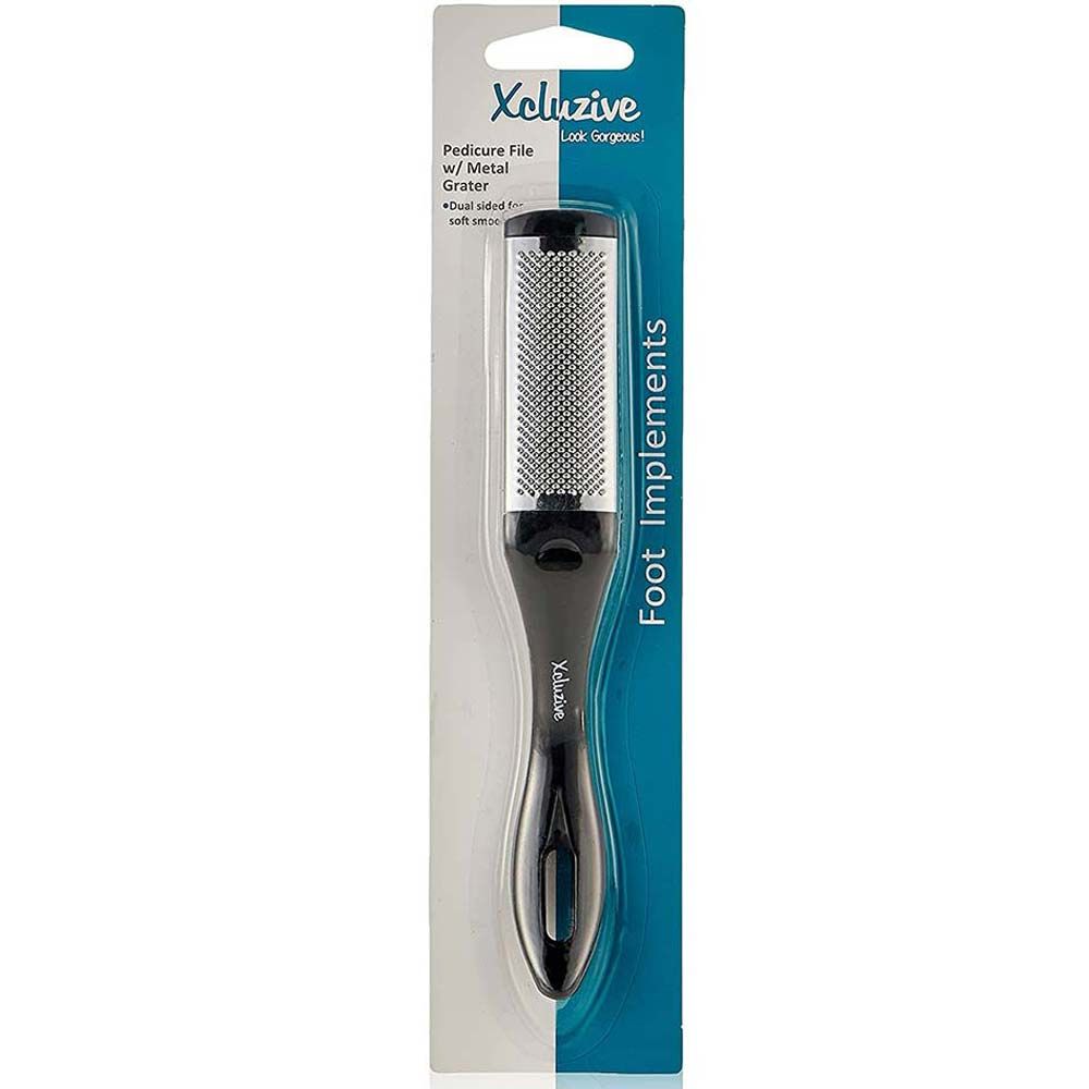 Xcluzive - Pedicure File With Metal Grater - Assorted