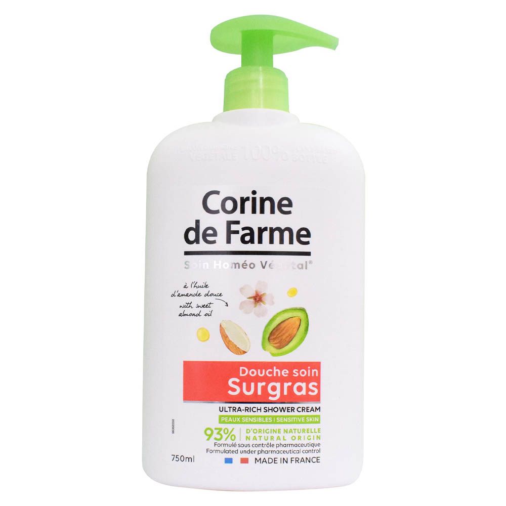 Corine De Farme - Shower Cream Sweet Almond Oil 750ml