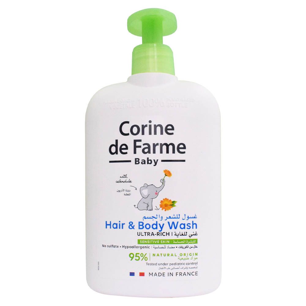 Corine De Farme Baby Hair And Body Wash - Packaging May Vary