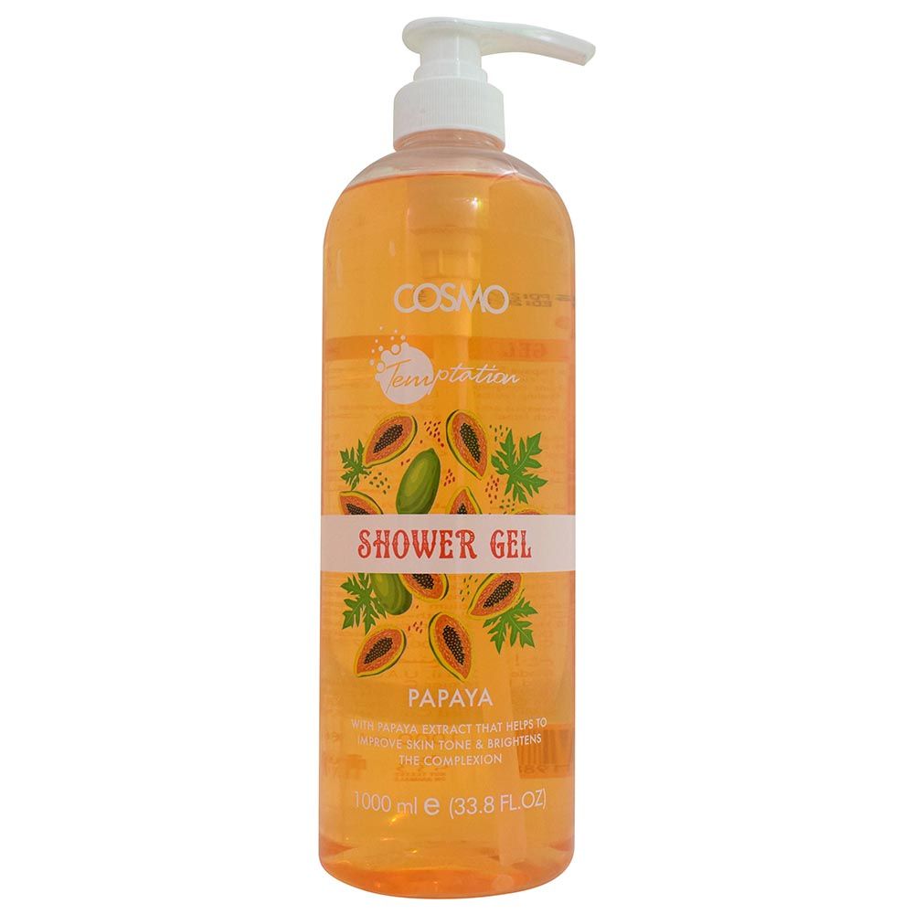 Cosmo - Temptation Shower Gel Papaya 1000ml