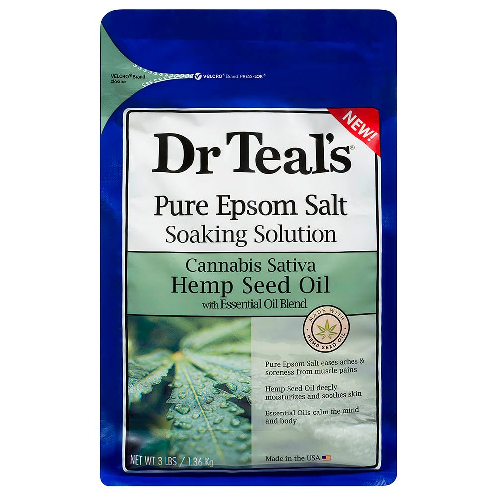 Dr Teal's - Pure Epsom Salt Soaking Solution 1.36kg